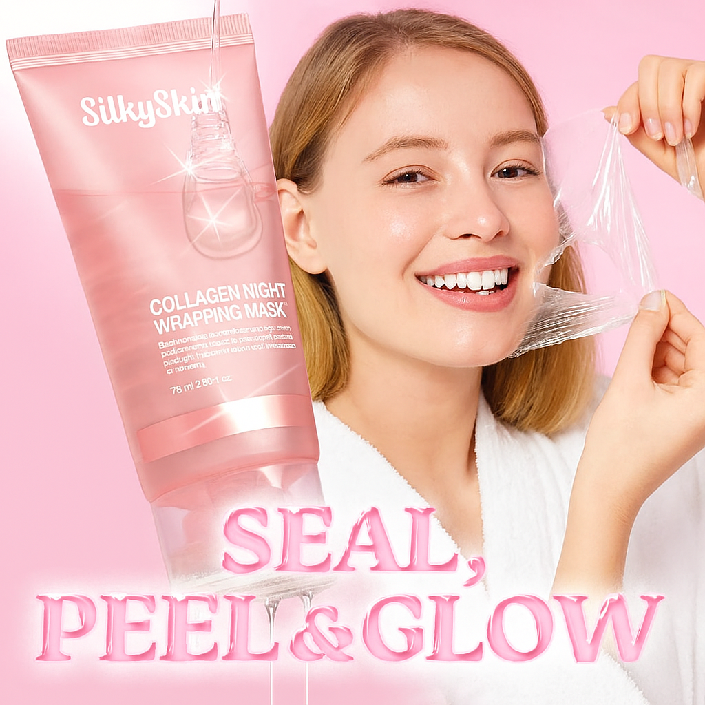 Collagen Cream + Collagen Sleep Mask (Duo) - SilkyGlow™